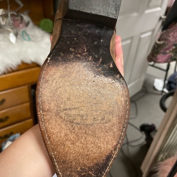 J.B. Dillion cowgirl boots sz 7.5B - Picture 8 of 10